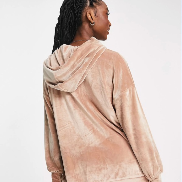 ASOS | Velour Hoodie - Picture 2 of 5